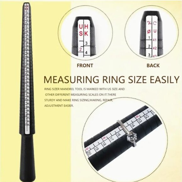 Professional Ring Sizer Measuring Tool Kit - Picture 2 of 5